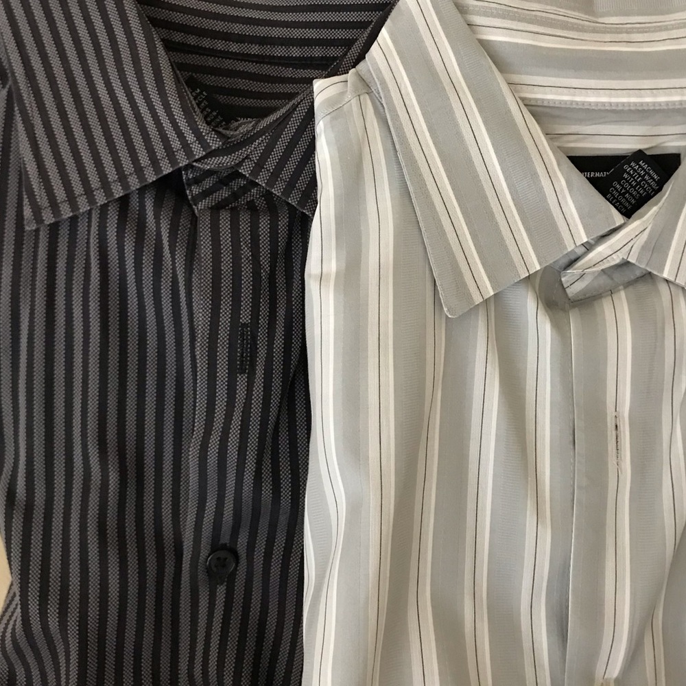 Lot of 2 INC Men’s Dress Shirts